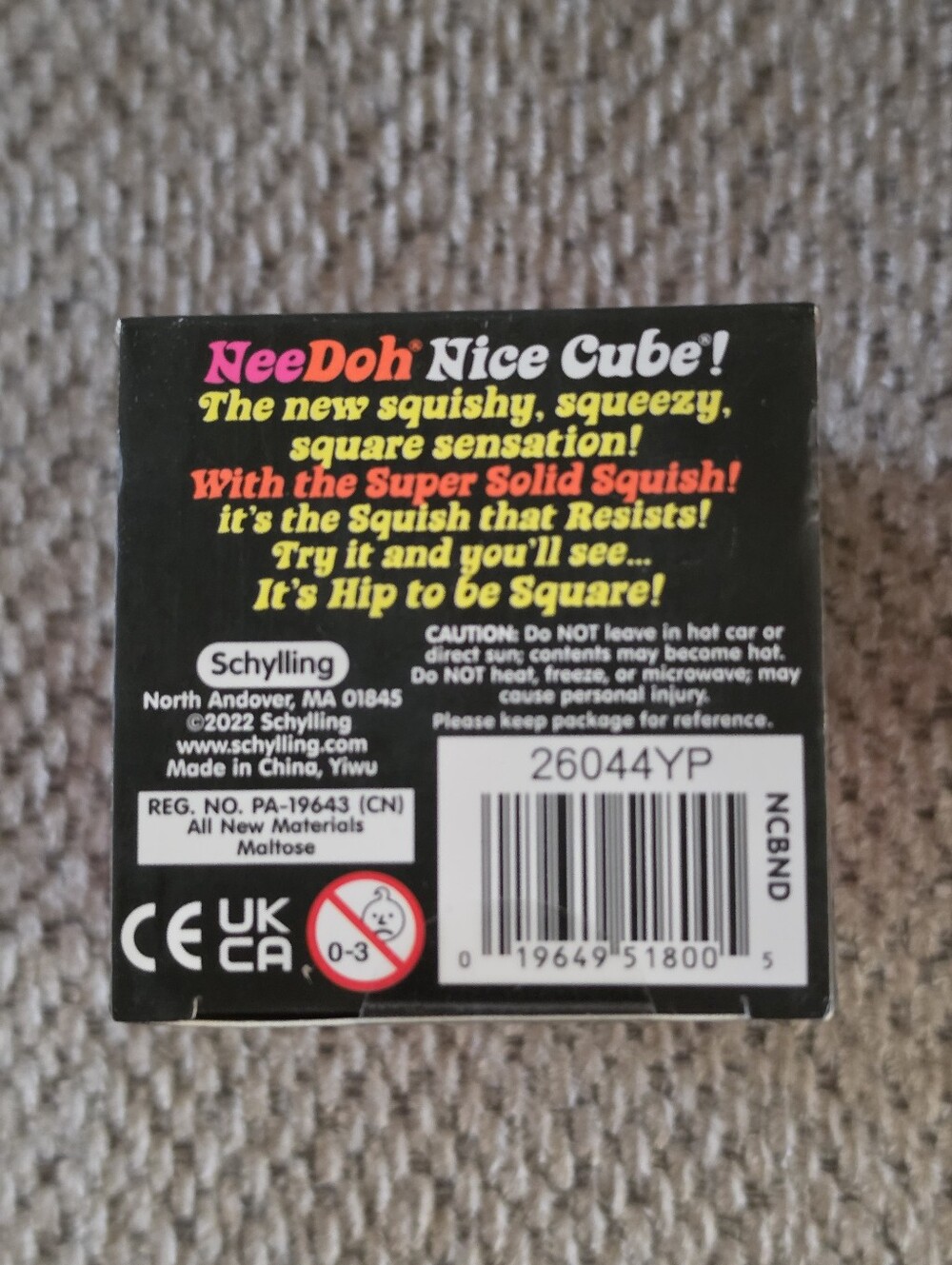Needoh Nice Cube- Pink - Picture 3 of 4